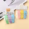 Paquete de 3 Pinzas BB Pinza para el Cabello de Niña con Forma de Hoja Color Primavera y Verano Pinza para Flequillo Todo Fósforo Pinza para Cabello Roto Accesorios para el Cabello