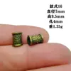 Transfronterizo Aliexpress Barril de Loto de Bronce Cuentas Tubulares Accesorios para Joyería DIY Cuentas Espaciadoras Accesorios para Collares Pulseras Venta al por Mayor