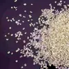Fragmentos de Piedra Triturada de Vidrio Iridiscente, Partículas de Cristal Irregulares de Color Mixto, Relleno para Joyería DIY, Materiales para Uñas