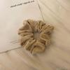 Amazon Cross-Border Scrunchie de Veludo Tamanho Grande Elegante Estilo Simples Cor Sólida Scrunchie Atacado