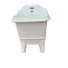 Fregadero para Fregar para Uso Doméstico, Balcón Exterior, Estilo Baño, Fregadero de Cerámica para Fregar, Fregadero Pequeño para Fregar, Tina para Fregar