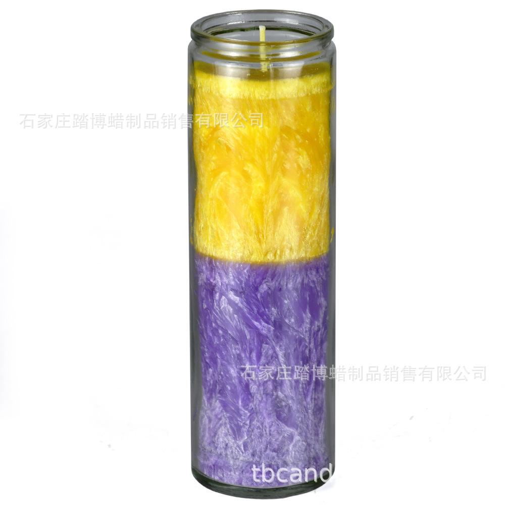 七天蜡烛黄紫