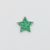 Accesorios de materiales DIY hechos a mano transfronterizos accesorios estrella de 2 cm estrella de cinco puntas polvo dorado tela accesorios para el cabello para niños enchufe