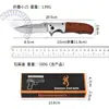Cuchillo plegable al por mayor de fábrica cuchillo plegable de acero inoxidable cuchillo de fruta portátil para exteriores cuchillo de supervivencia para acampar
