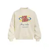 Sudadera con capucha y estampado de letras para hombre, holgada y casual, adecuada para primavera y otoño, estilo urbano, sudadera casual versátil