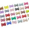 Color caramelo lazo uv colorido transparente color sólido diy pulsera hecha a mano material para abalorios venta al por mayor accesorios de pajarita