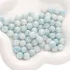 10mm Imitação de Vidro Tingido em Água Contas de Porcelana Quebrada Interna Contas Redondas Esmaltadas Contas Manuais DIY Feitas à Mão Acessórios para Joias Atacado