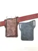 Bolso clásico de cuero con destellos de estrella para teléfono móvil, bolsa de cintura portátil para exteriores, funda protectora para teléfono móvil, bolsa de almacenamiento para teléfono móvil