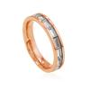 Anillo de titanio con diseño de lujo de estrellas de moda transfronterizas para amantes de los diamantes y circonitas rectangulares, joyería de acero inoxidable