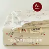 Ropa de Maternidad y Bebé Grado A Algodón Fresco y Sencillo Tipo Nube Gasa de Doble Capa Juego de Sábanas de Tres Piezas para Dormitorio Estudiantil, Funda de Edredón Floral Individual