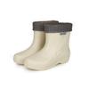 Botas de lluvia cálidas y antideslizantes para mujer, nuevas, para adultos, de mediana edad y mayores, ideales para lavar el coche, cocinar, de goma, para agua.