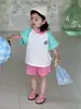 Ropa de Verano para Niños, Ropa de Bebé Delgada de Verano, Ropa Infantil Estilo Coreano, Trajes para Niños y Niñas, Venta al por Mayor de Fábrica, Procesamiento y Personalización