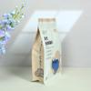 Bolsa de comida para perros de impresión a color compuesta sellada por ocho lados de plástico autoportante autosellable bolsa para alimento para mascotas degradación comida para gatos bolsa para arena para gatos