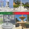 Fornecimento de Fontes de Mármore, Esculturas Paisagísticas Comunitárias, Fontes Escultóricas de Pedra para Exterior, Esculturas Redondas, Fontes Tridimensionais de Água Corrente em Granito