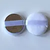 Almofada de Pó Solto de Veludo Cristal Super Macia Dupla Face de Veludo para Maquiagem Redonda Cabelo Macio Almofada para Pó Seco Almofada para Pó de Mel Uso Úmido e Seco