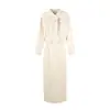 Vestido Camisa de Nuevo Estilo Coreano Ajustado para Mujer Otoño 2026, Vestido de Manga Larga con Cuello Solapa, Transmisión en Vivo y Distribución