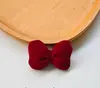 Novo Tecido de Flocagem Enchimento de Algodão Laço Acessório de Cabelo Acessórios para Bonecas Roupas DIY Acessórios de Vestuário Bolsas Sapatos Acessórios
