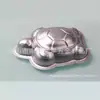 Forma de Bolo Tartaruga Pequena Forma de Bolo Desenho Animado Utensílios de Confeitaria Forma de Alumínio Anodizado H622