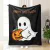 Exclusivo transfronterizo para Amazon popular clásico de Halloween manta de franela impresa en 3D manta de aire acondicionado