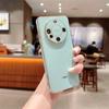 TPU de color sólido galvanizado para Huawei MATE60PRO + serie de colores suaves color sólido MATE60 agujero fino color macarrón