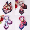 Lenço de Seda Profissional para Uso Bancário, Comissária de Bordo, Hotel, Etiqueta Móvel, Uniforme de Trabalho, Lenço Quadrado Pequeno, Lenço Colorido Feminino para Primavera e Verão
