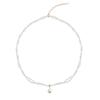 Collar de Perlas de Imitación de Alto Brillo Shijia para Mujer Doble Capa Alrededor de Perlas Pequeñas Gota de Agua Cadena para Clavícula Tipo Mismo que Blogger Famoso en Internet
