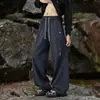 Pantalones personalizados/forrados de polar para otoño e invierno, pantalones impermeables para hombre para exteriores, marca de moda, pantalones de trabajo rectos holgados, estilo grueso