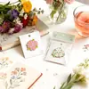 Venta al por mayor del fabricante Insignias Esmaltadas Coloridas de Plantas y Flores Colores Dopamina Macarrón Pegatinas Versátiles para Teléfono Personalización