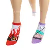 Meias Anime Estilo Japonês Pai e Filho Demon Slayer L Outono e Inverno Tendência Meias Curtas Cano Baixo Fabricante Atacado Confortável