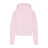 Estilo Americano Nueva Sudadera con Capucha Otoño e Invierno 2025 Pantalones Casuales Traje Holgado Color Sólido Mismo Estilo que Ouyang Nana