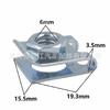Fijaciones para Parachoques de Coche, Bases de Tornillo, Clips, Clips, Anillos de Presión, Accesorios M6 para Carrocería de Vehículo, Exclusivamente para Suministro Transfronterizo