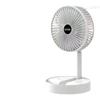 Ventilador de Escritorio Popular Recargable por USB Portátil para Estudiantes Circulante Pequeño Plegable Doméstico Retráctil Plegable Motor sin Escobillas