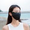 Mascarilla Solar Tridimensional Sin Maquillaje para Mujer Verano Esquina del Ojo Anti-ultravioleta Mascarilla Facial Transpirable Velillo de Seda de Hielo Mascarilla Protectora Solar