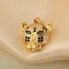 Suministro transfronterizo moda colgante individual con incrustaciones de circonita Joker personalidad femenina colgante individual exquisito joyería de animales venta directa