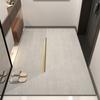 Alfombra de Felpa de Cristal Moderna Simple de Lujo Ligero para Entrada, Resistente a la Suciedad y al Desgaste, para Hogar, Fácil de Llevar, Antideslizante, para Puerta de Entrada