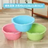 Bacia Plástica Doméstica Bacia para Lavar Legumes na Cozinha Espessada Bacia para Lavar Roupas de Adultos e Bebês Lavar Pés Bacia Plástica com Duas Alças Bacia para Lavar o Rosto