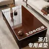 Placa de Cristal de PVC Transparente Fosco Vidro Macio Anti-Reflexo e Resistente à Sujeira Tapete para Mesa de Sala de Reunião Fornecimento em Atacado
