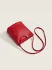 Moda Primavera e Verão Bolsa Transversal Estilo Balde Simples 2026 Nova Tendência Versátil Ins Bolsa Pequena Bolsa Casual para o Dia a Dia Feminina
