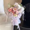 Papel de embrulho de flor de papel de pera espessado, papel de forro de buquê impresso estilo ins, atacado de materiais para floristas