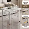 Mesa Dobrável, Mesa de Jantar para Uso Doméstico, Mesa de Jantar para Apartamento Pequeno, Mesa Especial para Jogar Cartas, Mesa Quadrada, Mesa para Barraca de Rua