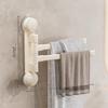 Ventosa Perforación Libre Baño Toallero Giratorio Baño Secador de Ropa Multipolar Estante de Almacenamiento Montado en la Pared