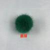 Fábrica en stock, venta al por mayor, bola de piel de visón sintética de 3-6 cm, ropa, zapatos y sombreros, juguetes de peluche, accesorios, accesorios de bola de piel DIY