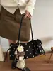 Moda Otoño 2026 Transfronteriza Pequeño Nicho Lunares Bolso Tote para Viajar Gran Capacidad Bolso de Hombro