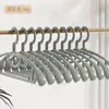 Percha de Plástico Antideslizante para Adultos de Hombro Ancho que No se Deforma para el Hogar, Estilo Espeso sin Marcas, Perchero para Ropa de Dormitorio de Estudiantes
