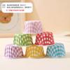 XYT Vaso de Papel para Hornear a Alta Temperatura Vaso Sombrero de Paja Vaso Mafen Rollo de Papel de Aluminio Vaso de Papel para Pastel Hogar Color Sólido Pastel