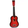 Guitarra Pequeña 25 pulgadas Fábrica Transfronteriza Guitarra Principiante de Seis Cuerdas Hecha de Tilo Fabricante Producción Venta al por Mayor en Stock
