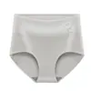 Pantaletas de Algodón Puro Antibacterianas de Cintura Alta Tallas Grandes Control de Abdomen Levantamiento de Glúteos Transpirables para Mamás con Grafeno Antibacteriano