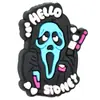 Cuentas para bolígrafo de PVC de Halloween, cuentas de calavera de dibujos animados, cuentas de hilo, cuentas centrales de fantasma lindas