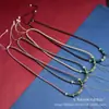 Cordão para Pingente JIANYA Corda de Colar Retrátil Tecida à Mão Pingente com Corda Corda de Pingente Desenhável Ajustável para Mulheres