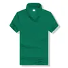 Camisa polo de verano con solapa transfronteriza camiseta de manga corta Europa y Estados Unidos venta caliente camisa publicitaria ropa de trabajo ropa para actividades top